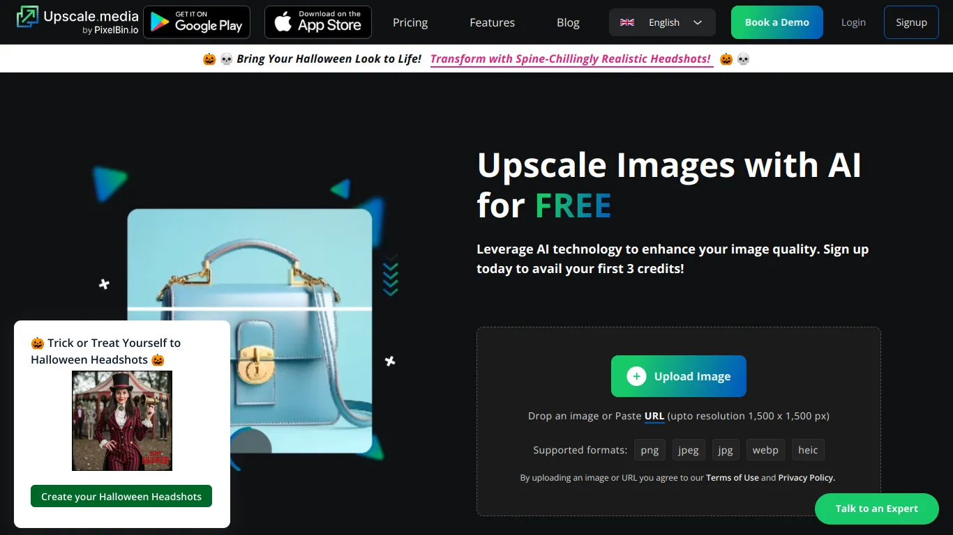 AI Image Upscaler screenshot