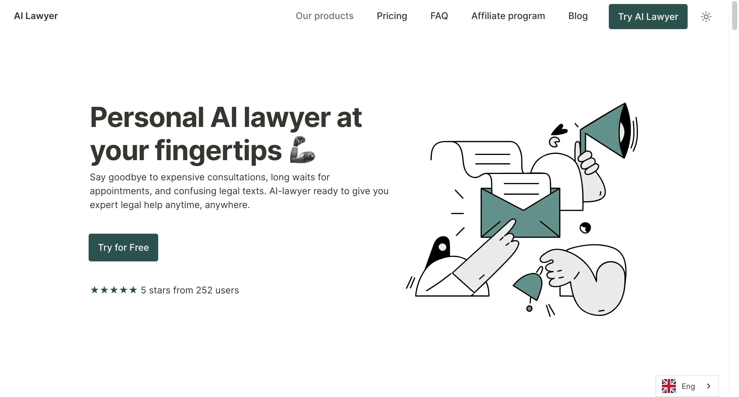 Ai Lawyer screenshot