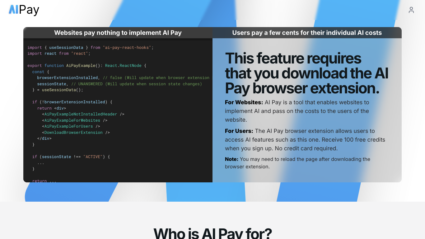 AI Pay screenshot