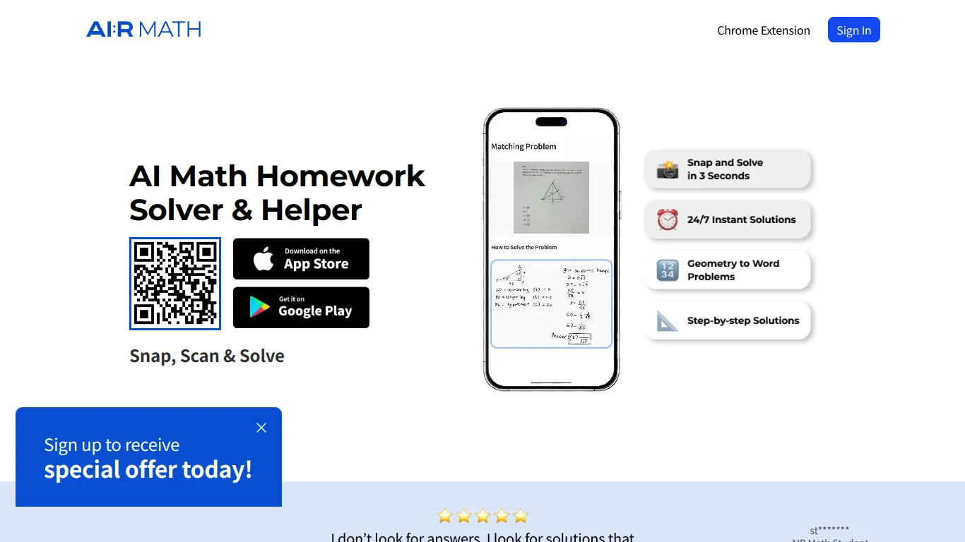 AI:R MATH screenshot