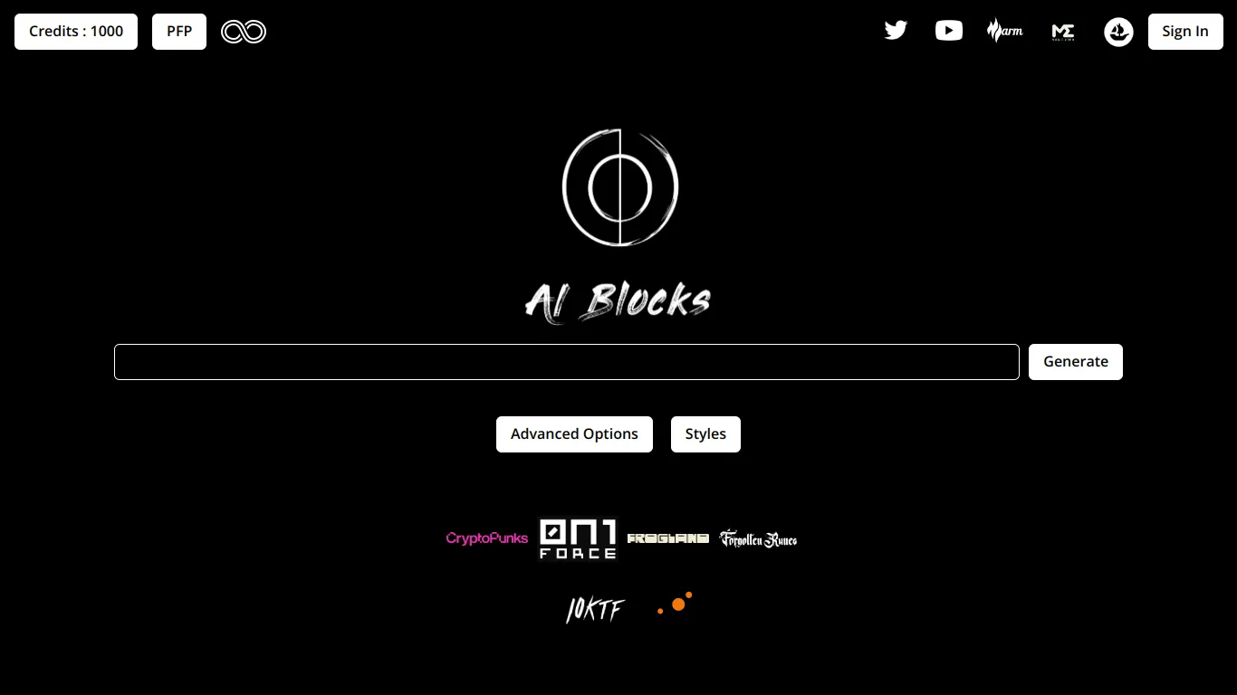 Aiblocks screenshot