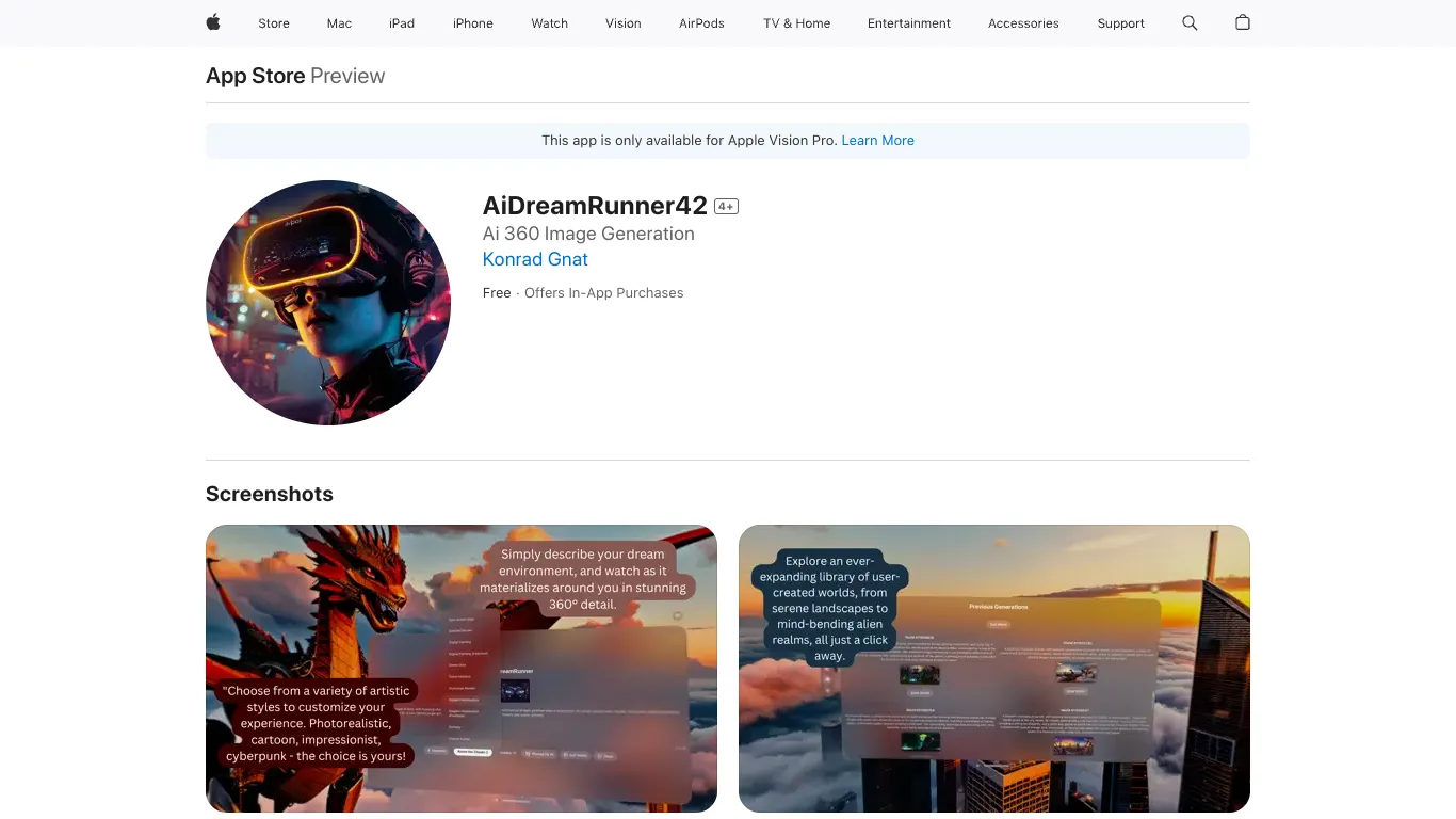 AiDreamRunner42 screenshot