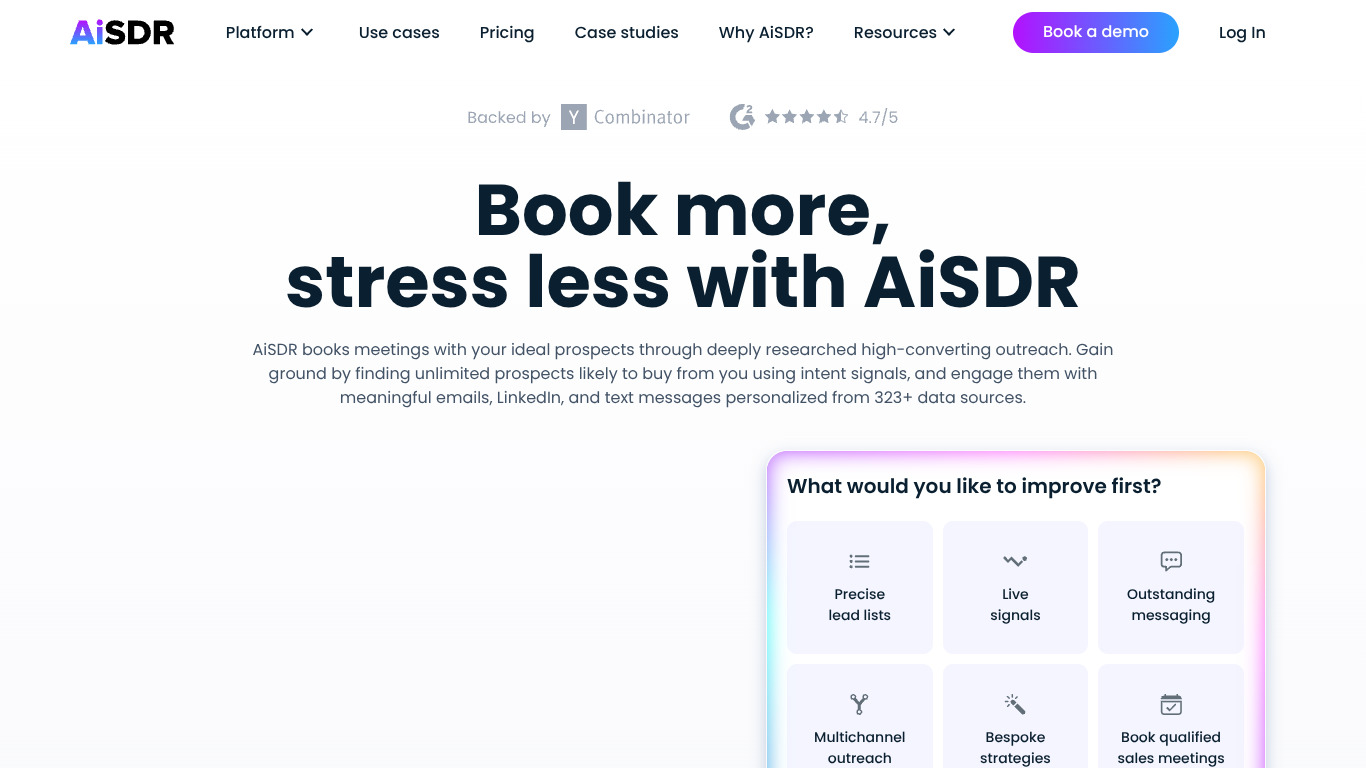 AiSDR, Inc. screenshot