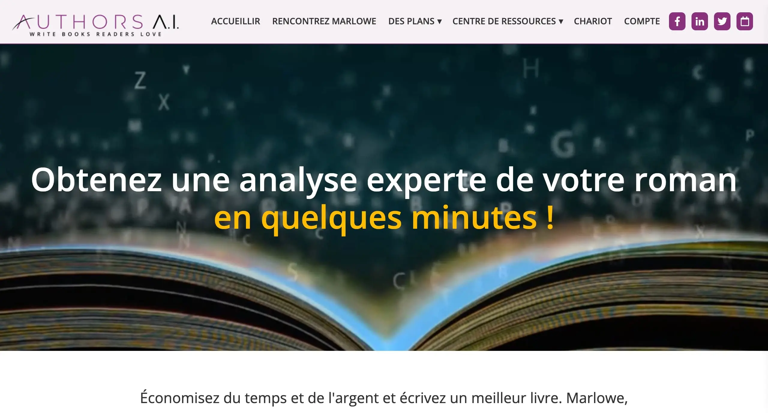 AuthorAI screenshot