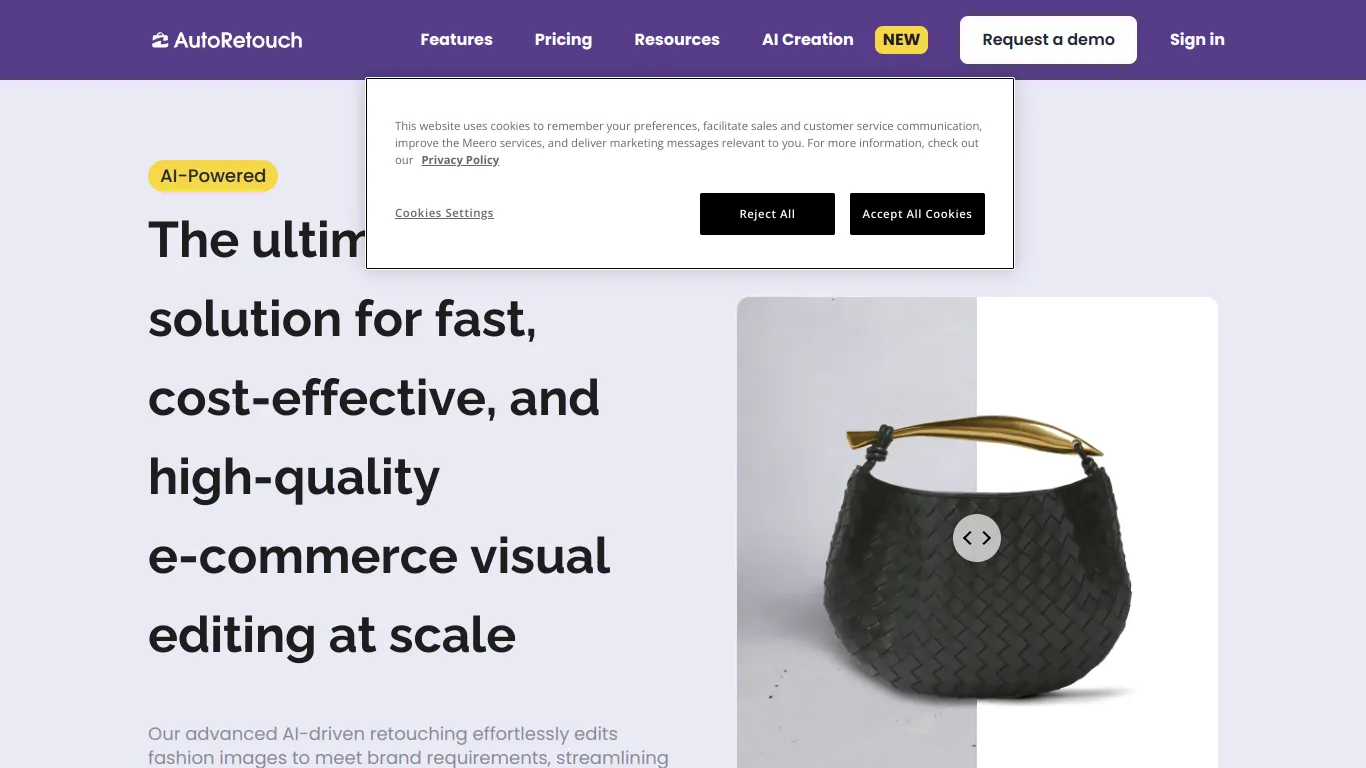 autoRetouch screenshot