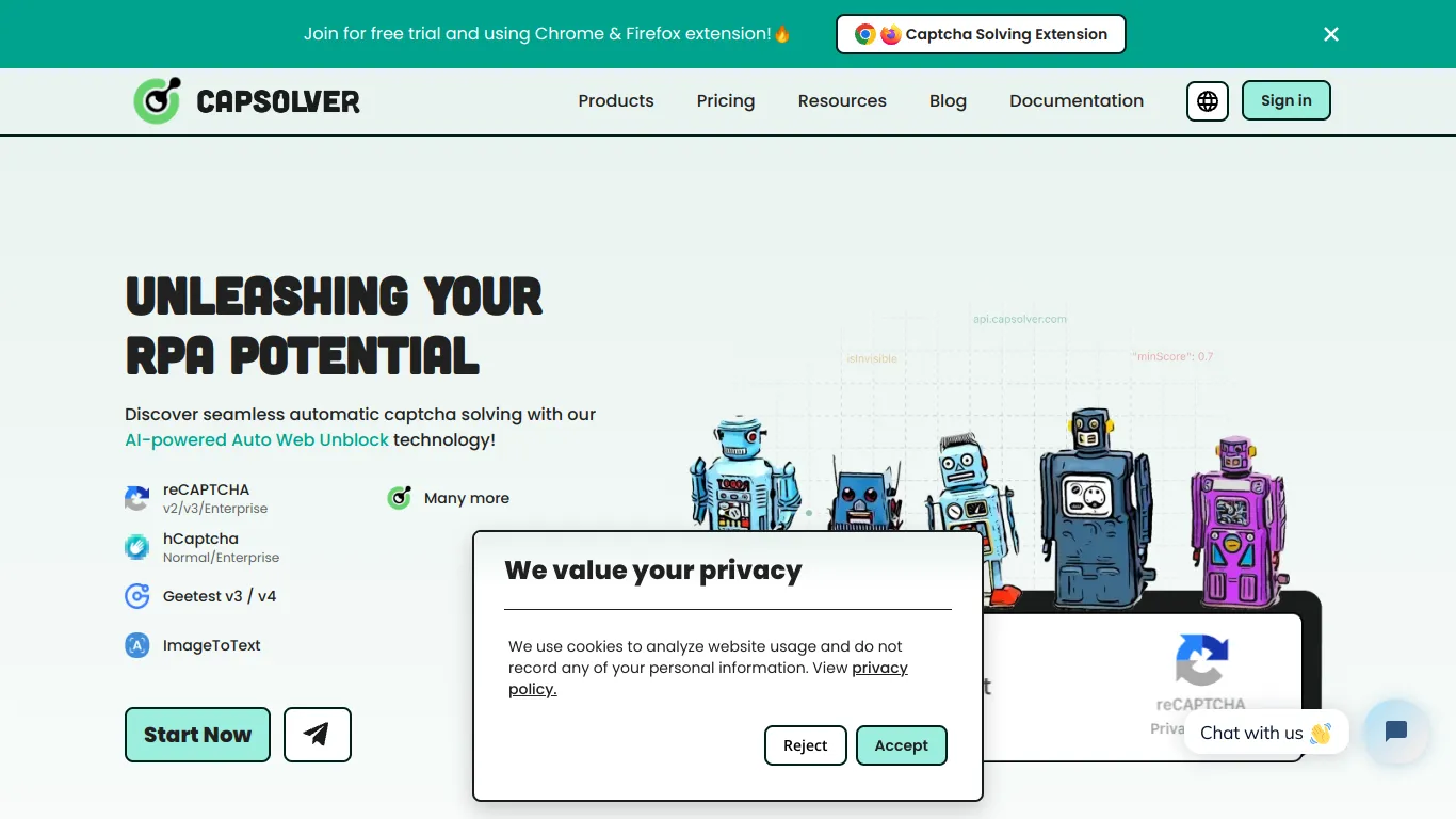 Capsolver screenshot