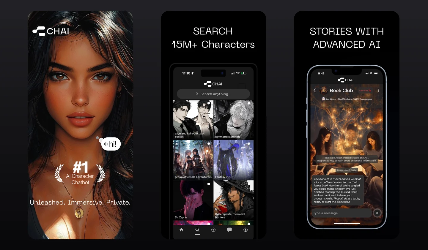 Chai AI screenshot