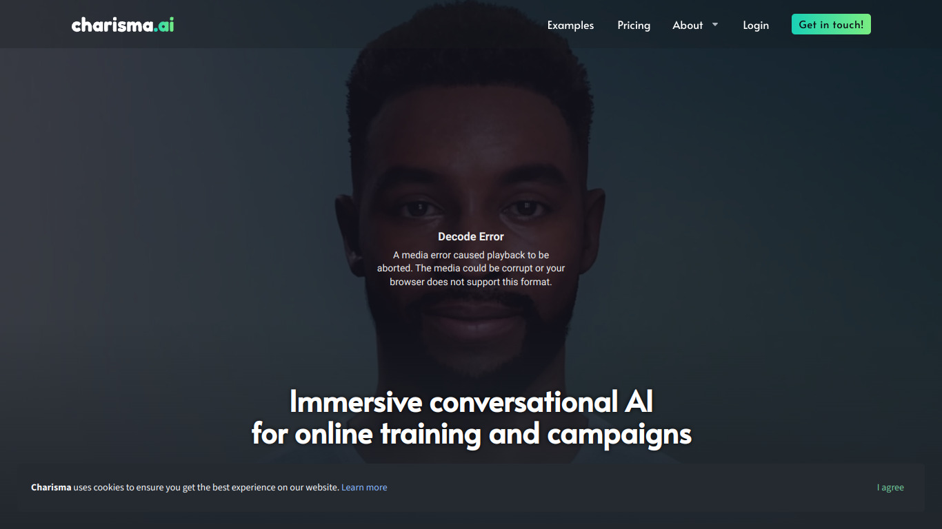 Charisma AI screenshot