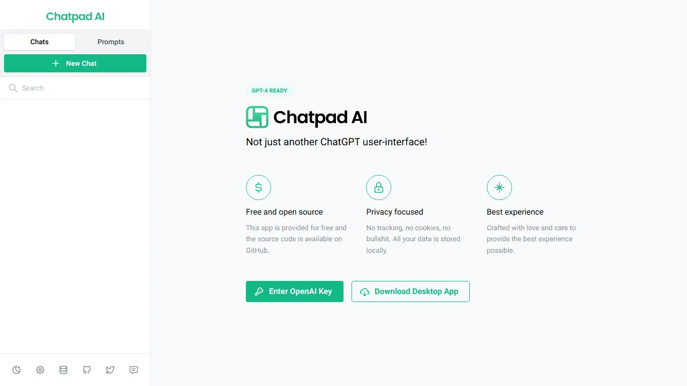 ChatPad screenshot
