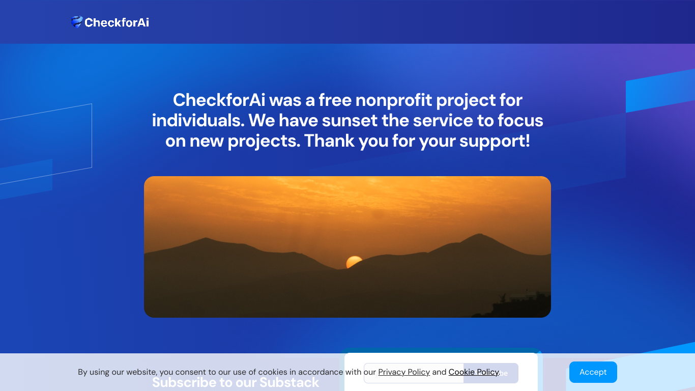 CheckforAi screenshot