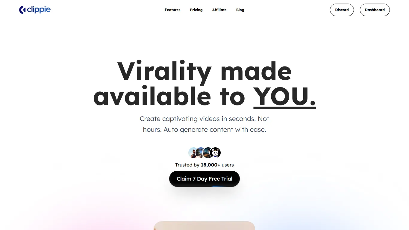 Clippie screenshot