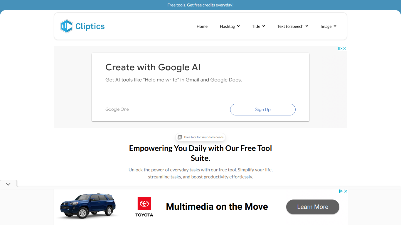 Cliptics screenshot