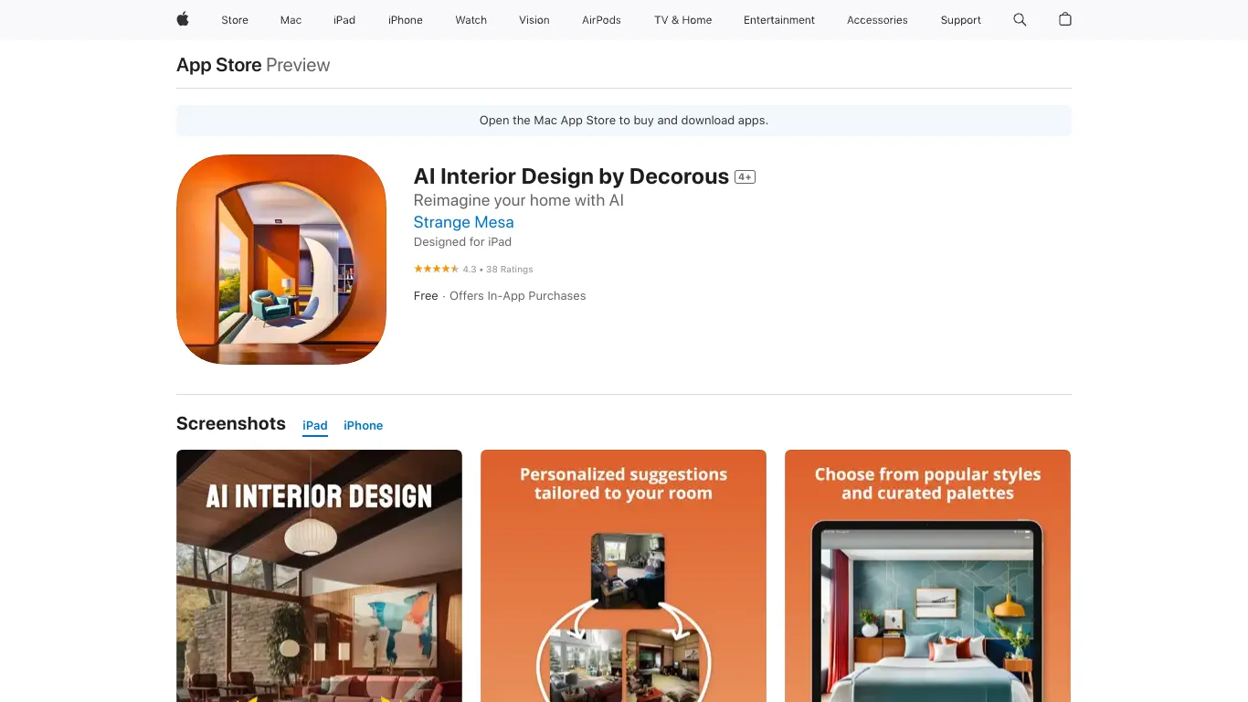 Decorous screenshot