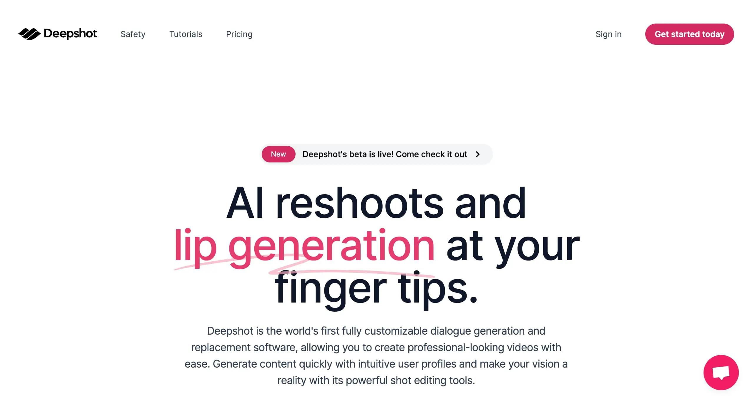 Deepshot screenshot