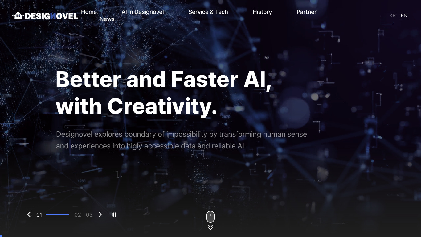 Designovel screenshot