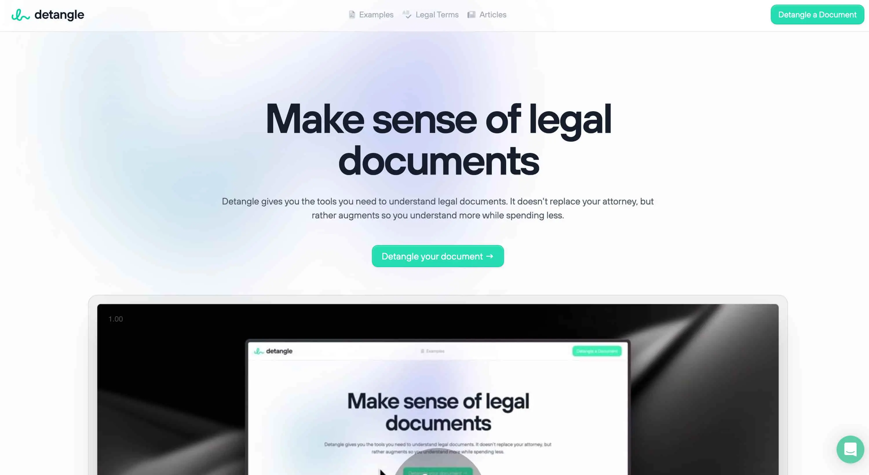 Detangle screenshot