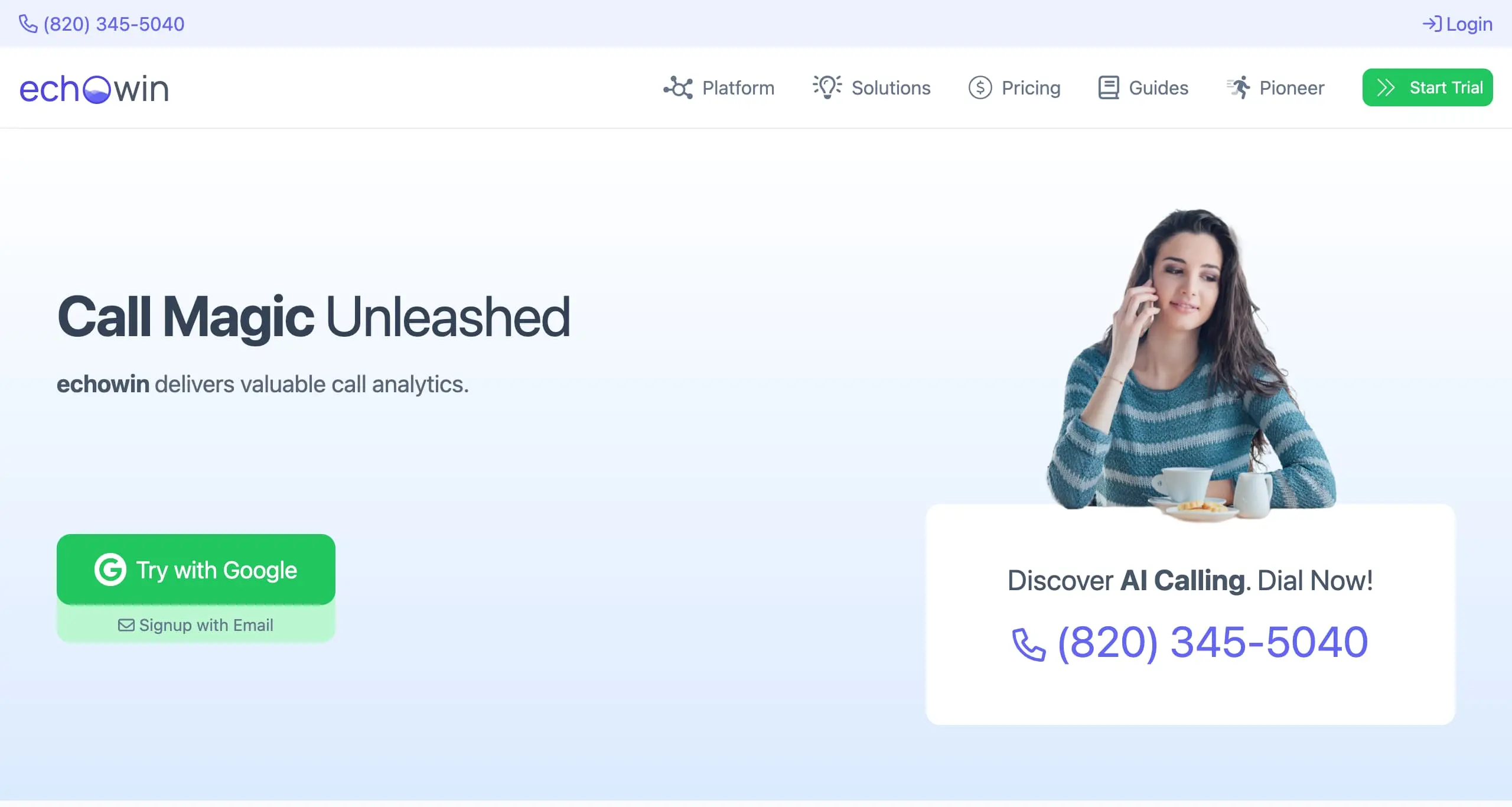 Echowin screenshot