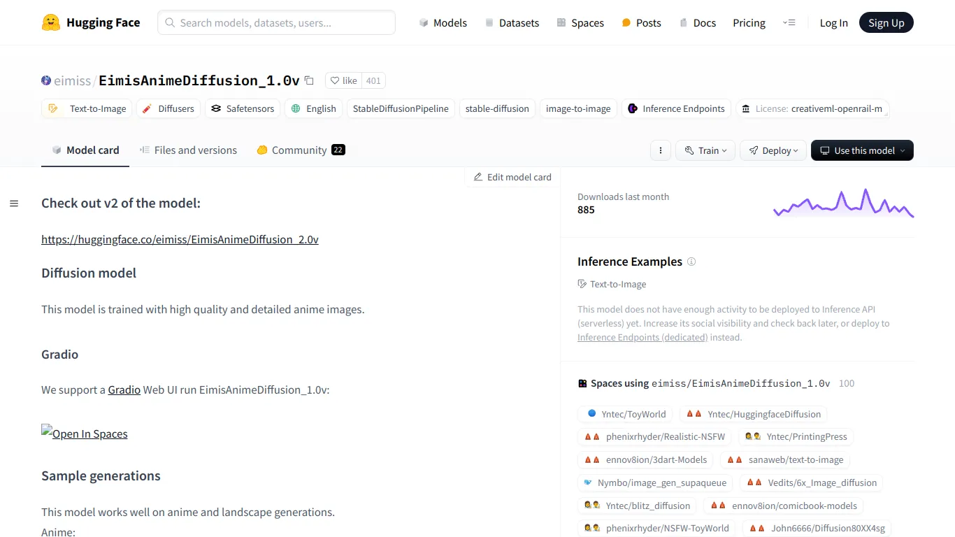 Eimis screenshot