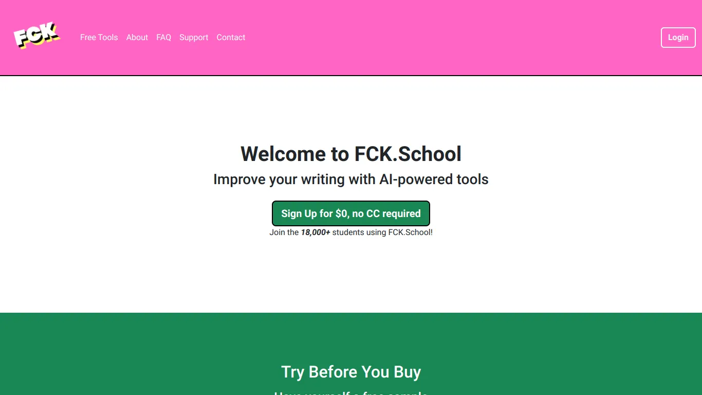 FCK.School screenshot