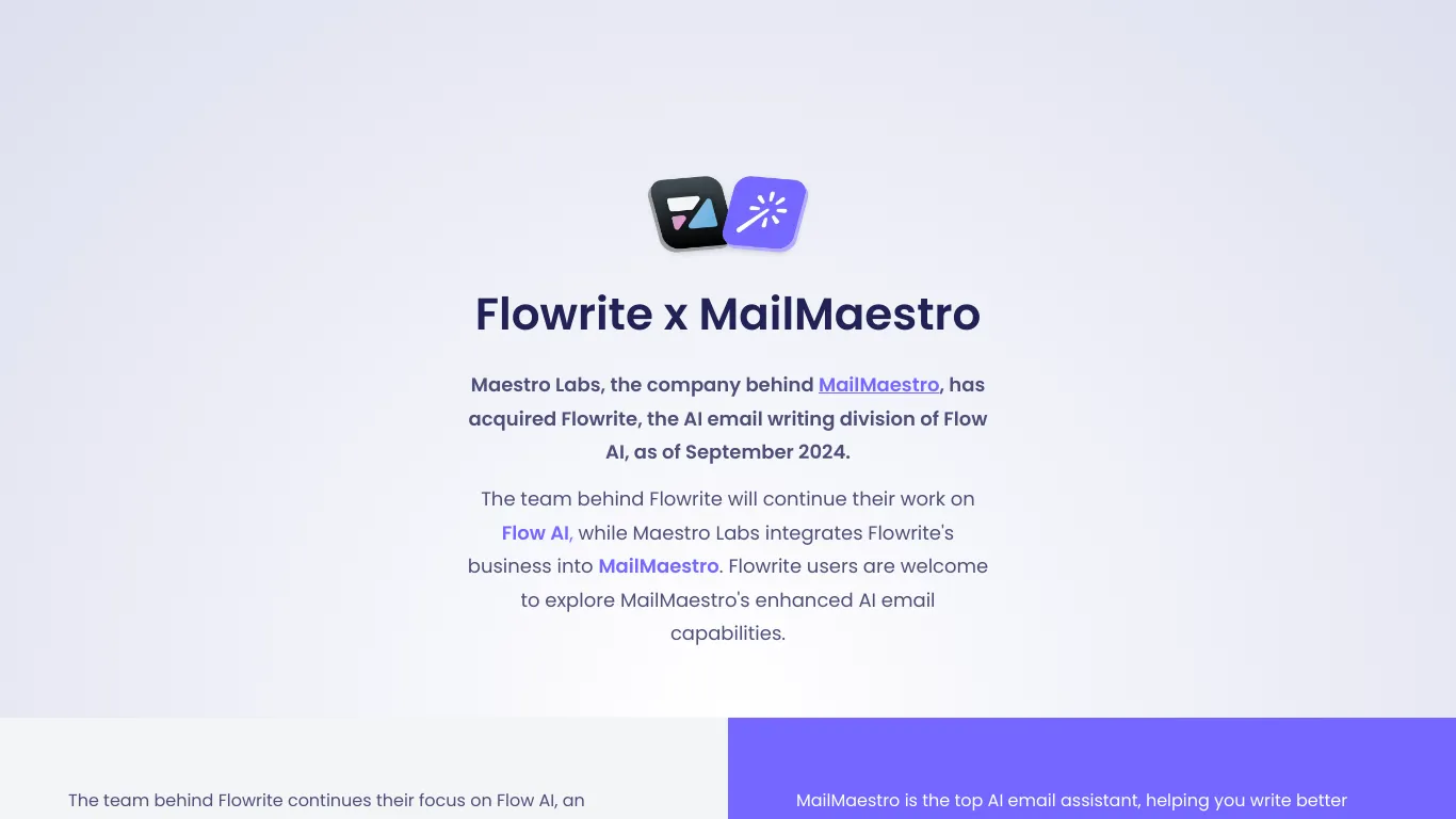 Flowrite screenshot