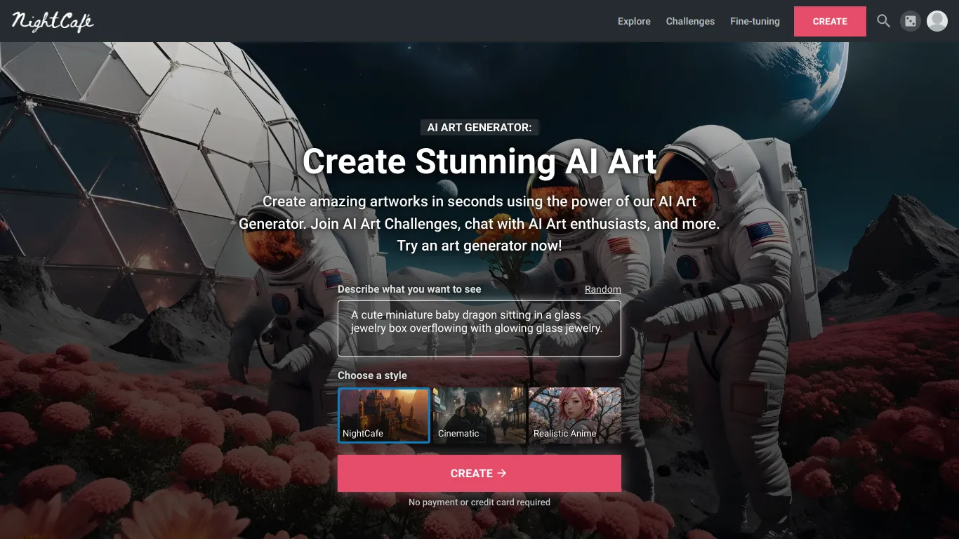 Free AI Art Generator screenshot