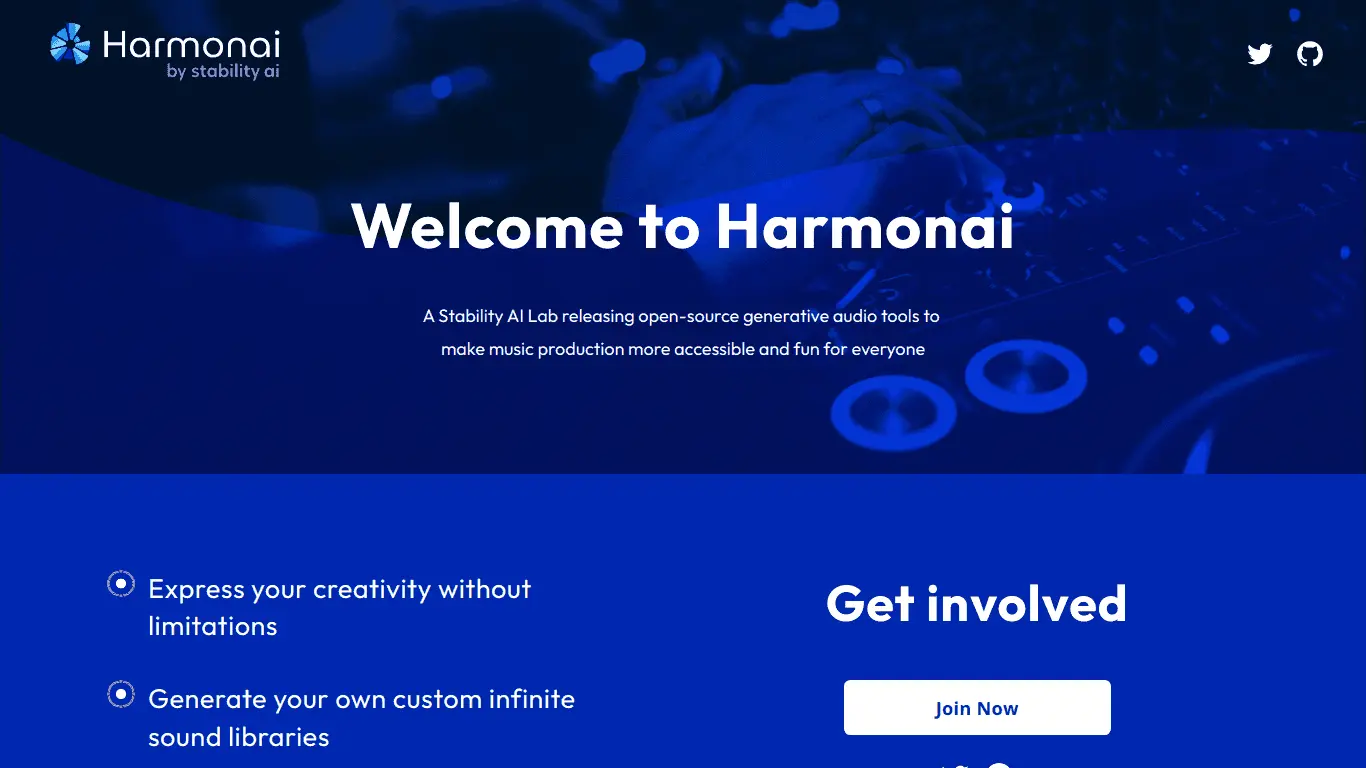 Harmonai screenshot