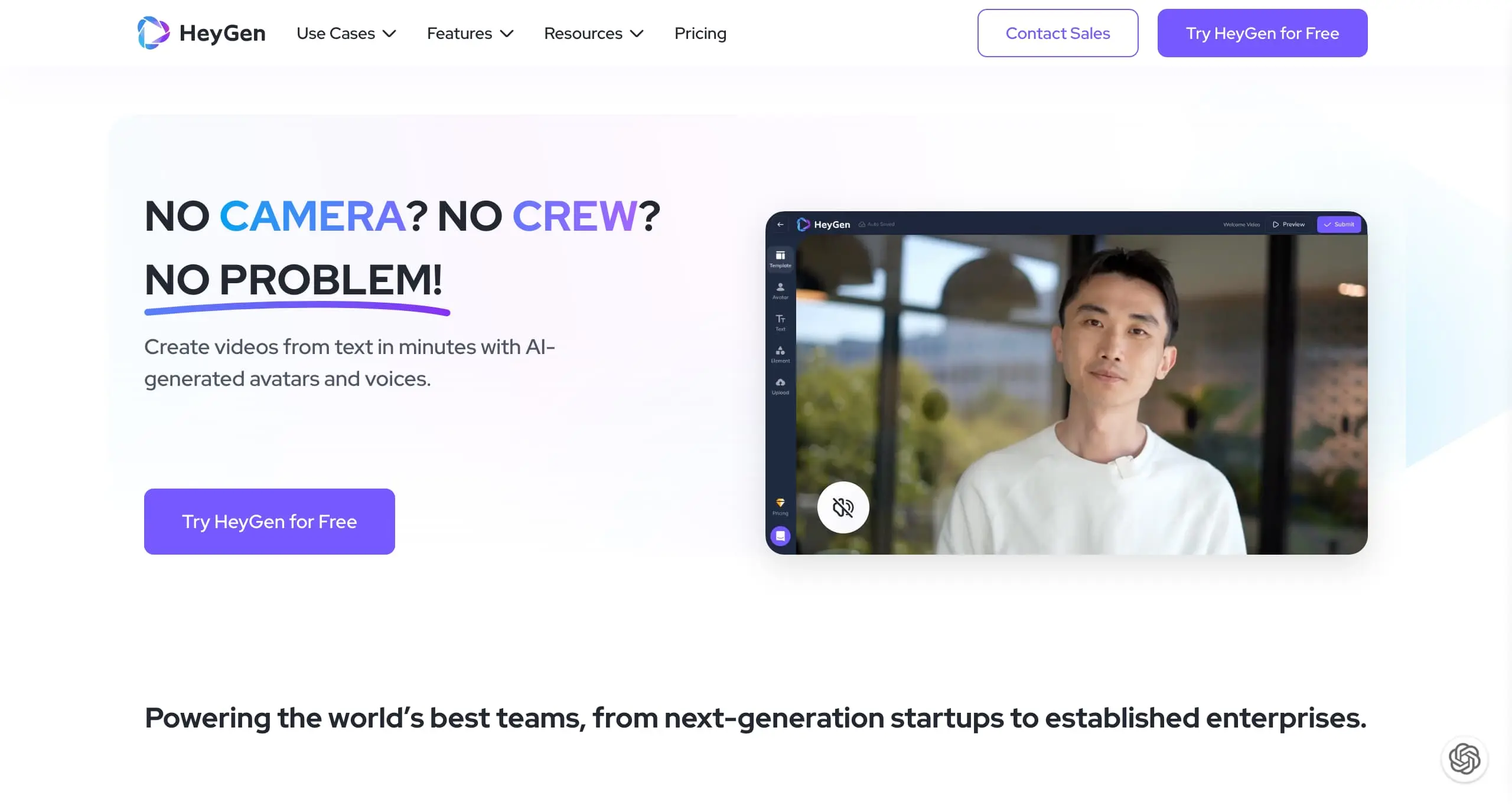 HeyGen screenshot