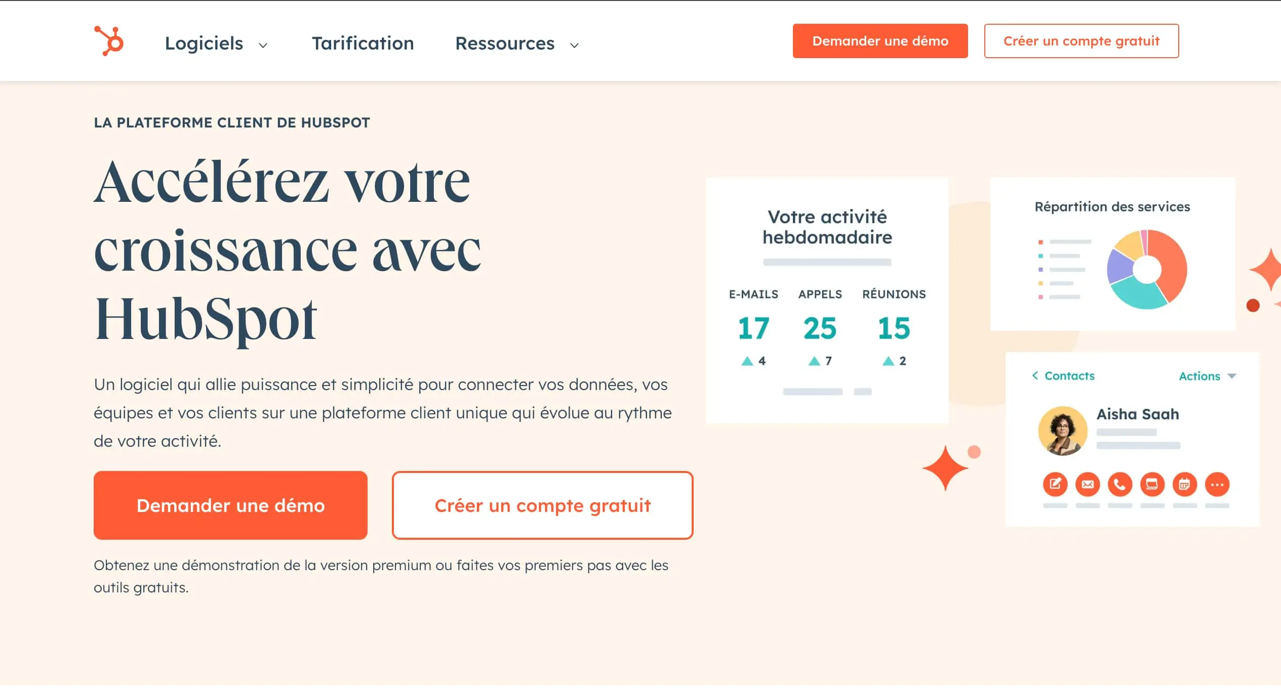 HubSpot screenshot