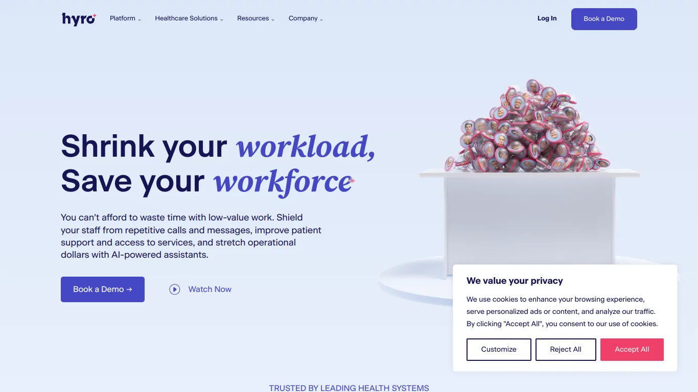 Hyro screenshot
