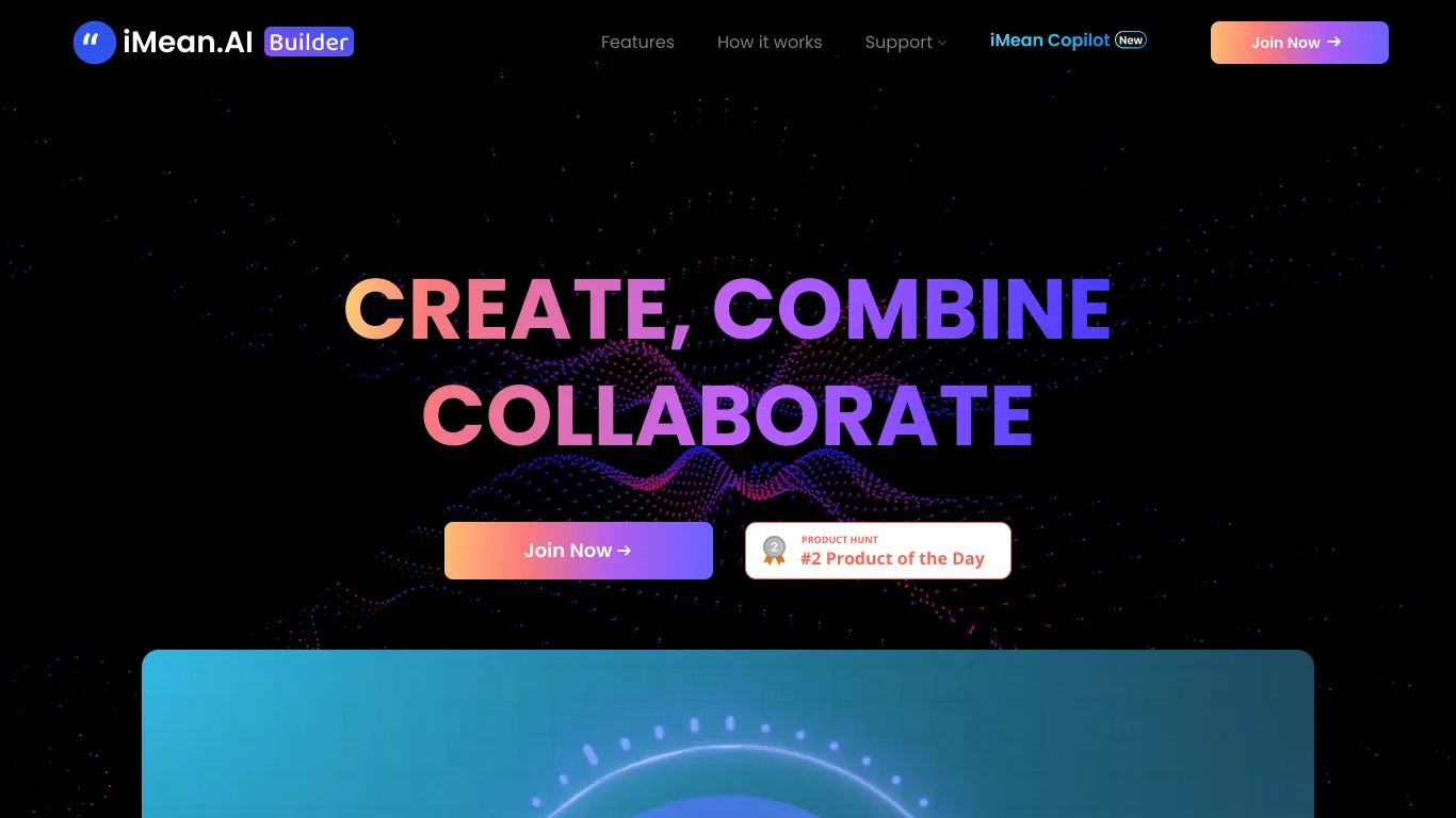 iMean AI Builder screenshot