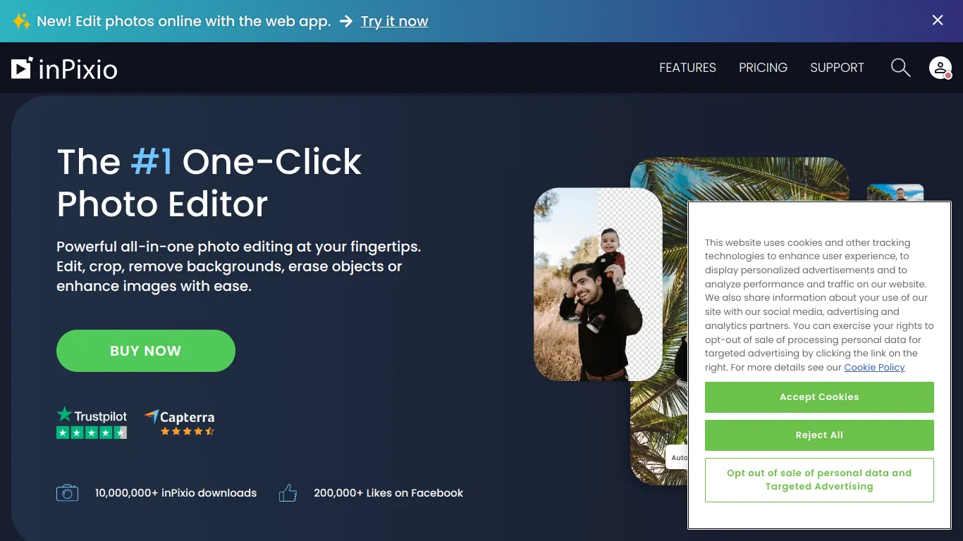 InPixio screenshot