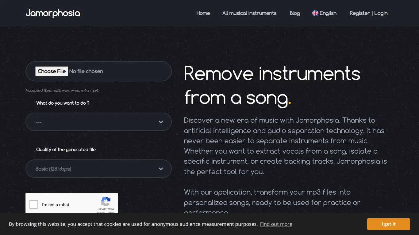 Jamorphosia screenshot