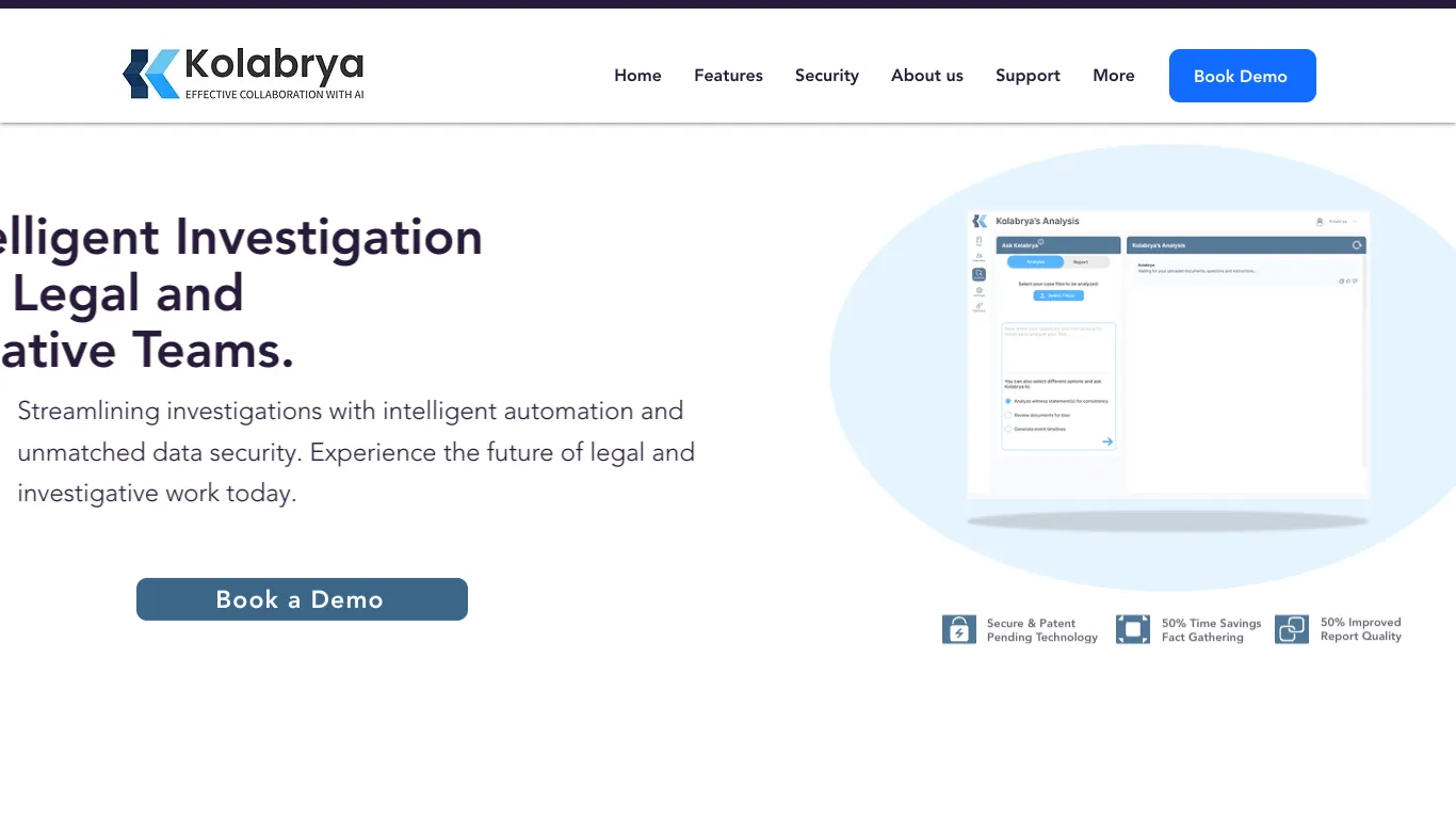 Kolabrya screenshot