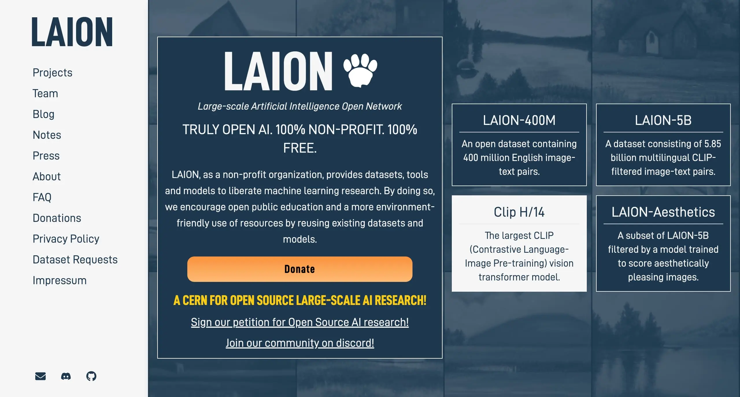 Laion screenshot