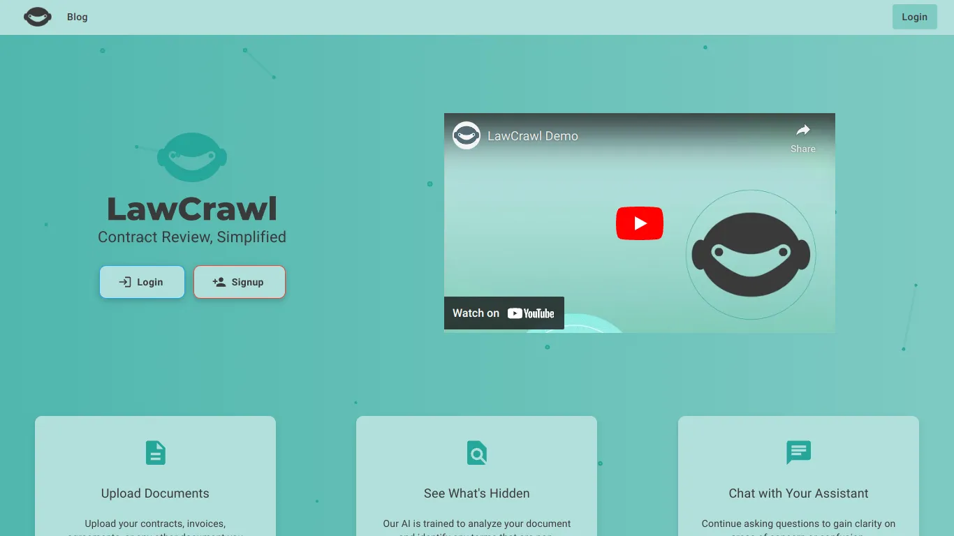 LawCrawl screenshot