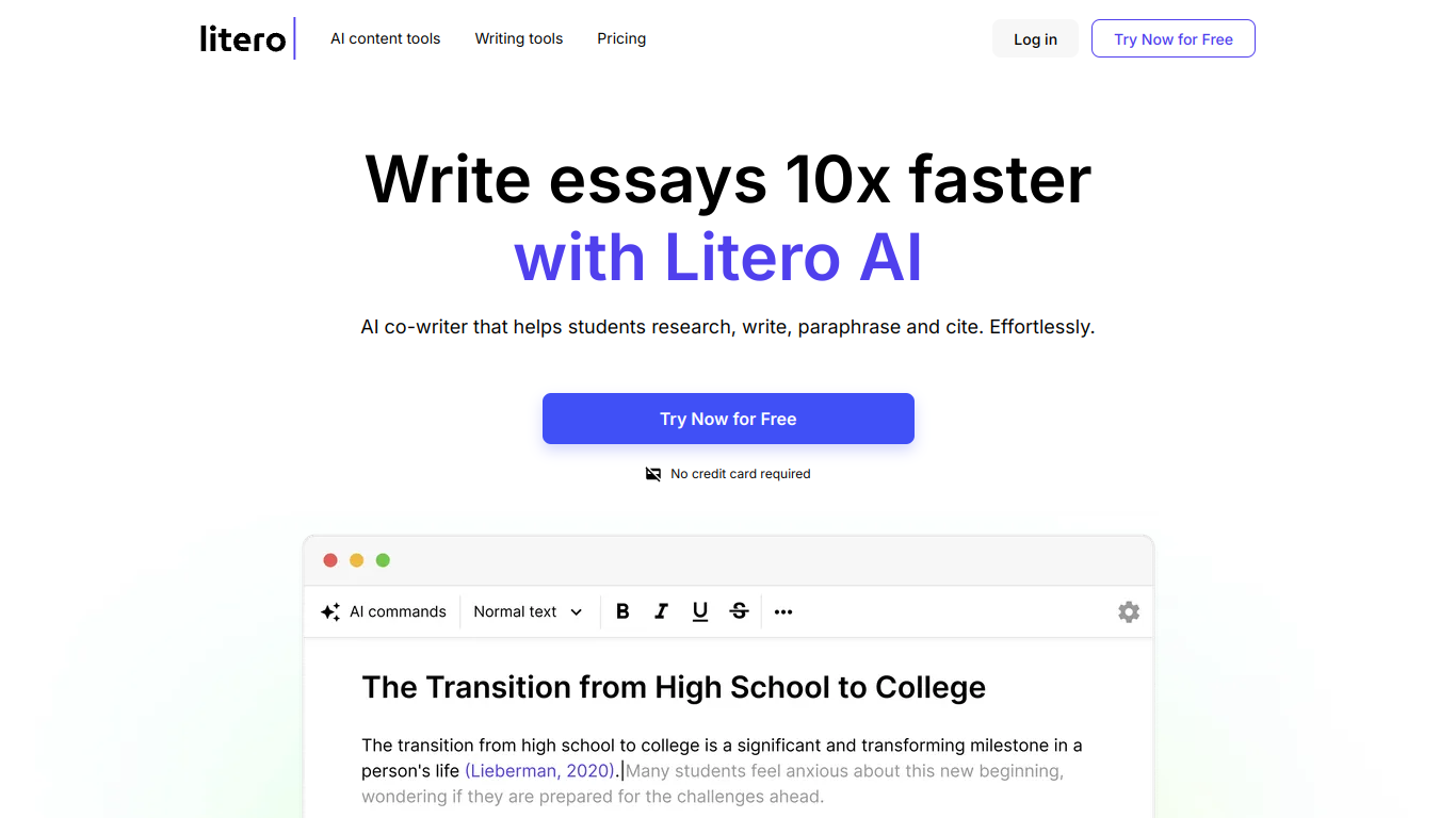 Litero screenshot