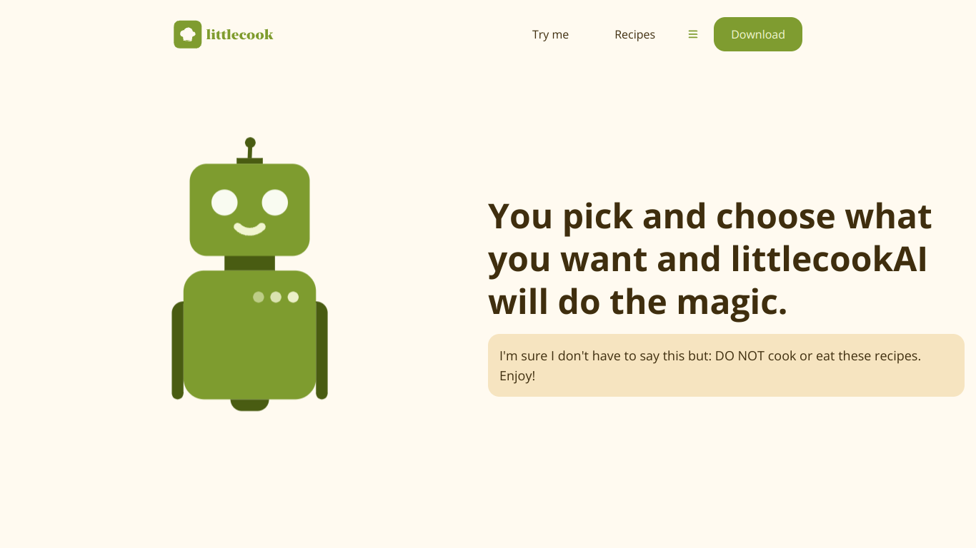 Littlecook screenshot