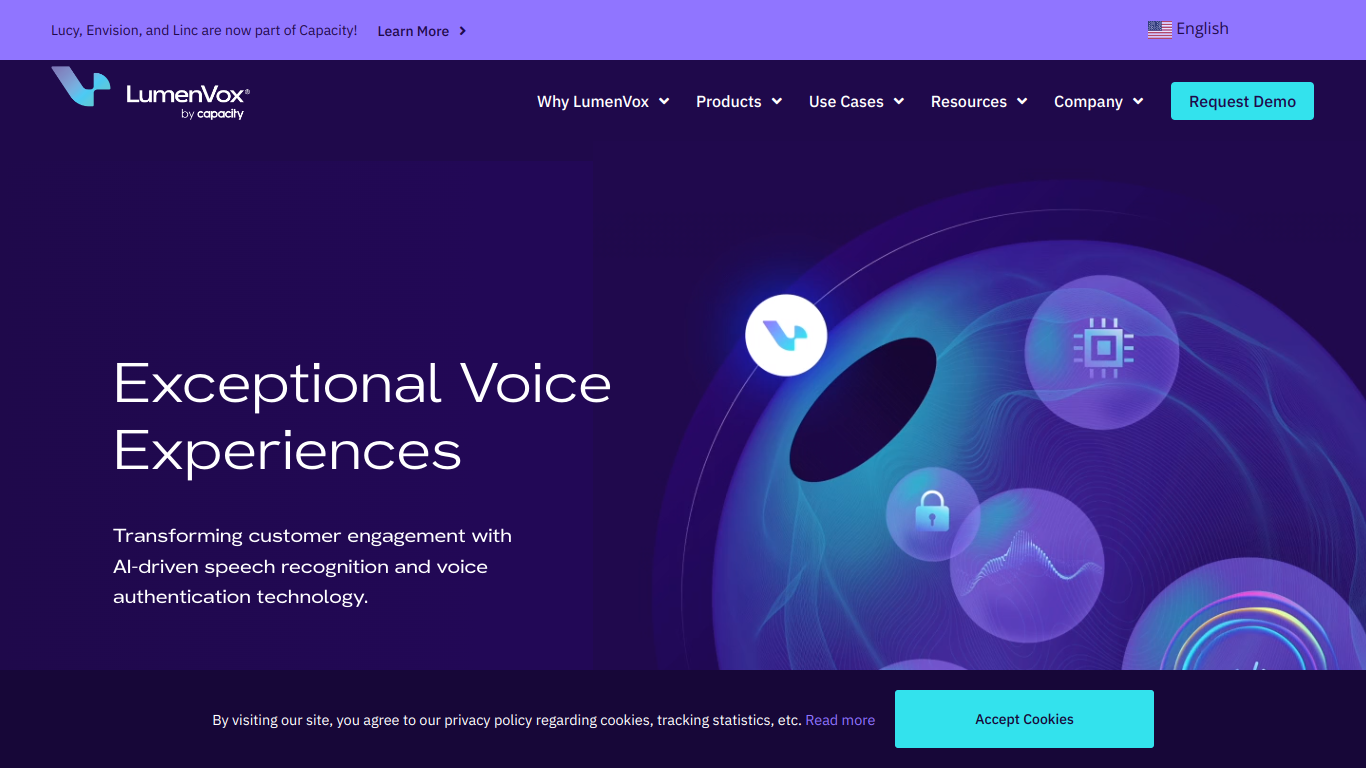 LumenVox screenshot