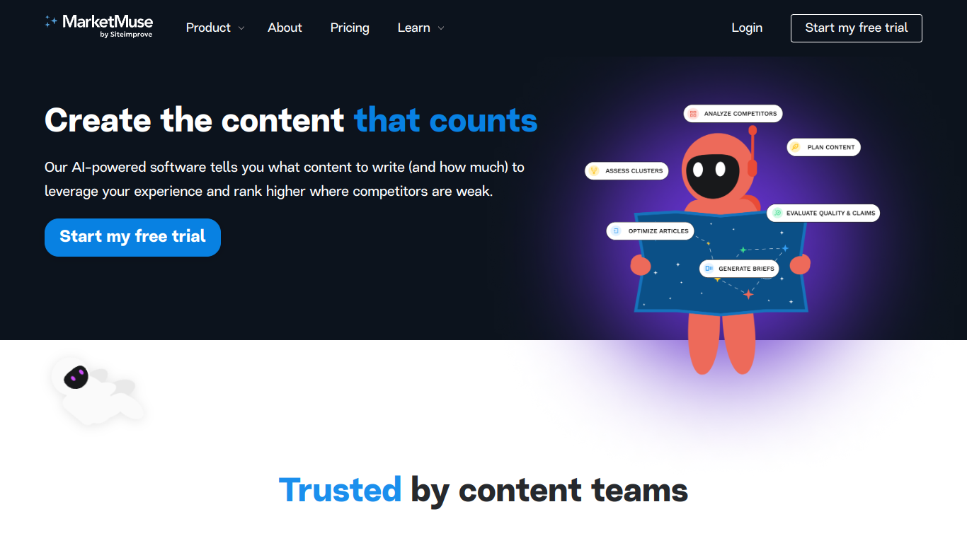 MarketMuse screenshot
