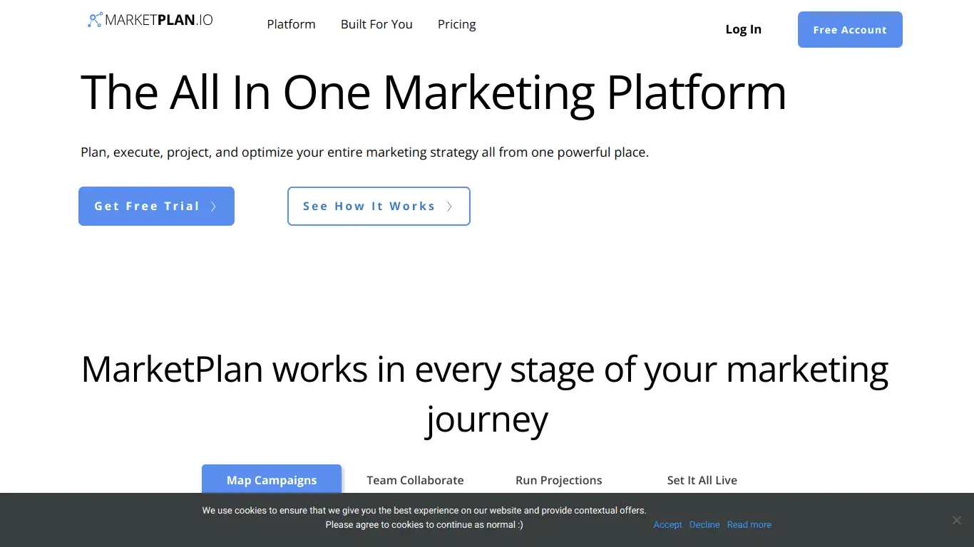 Marketplan screenshot