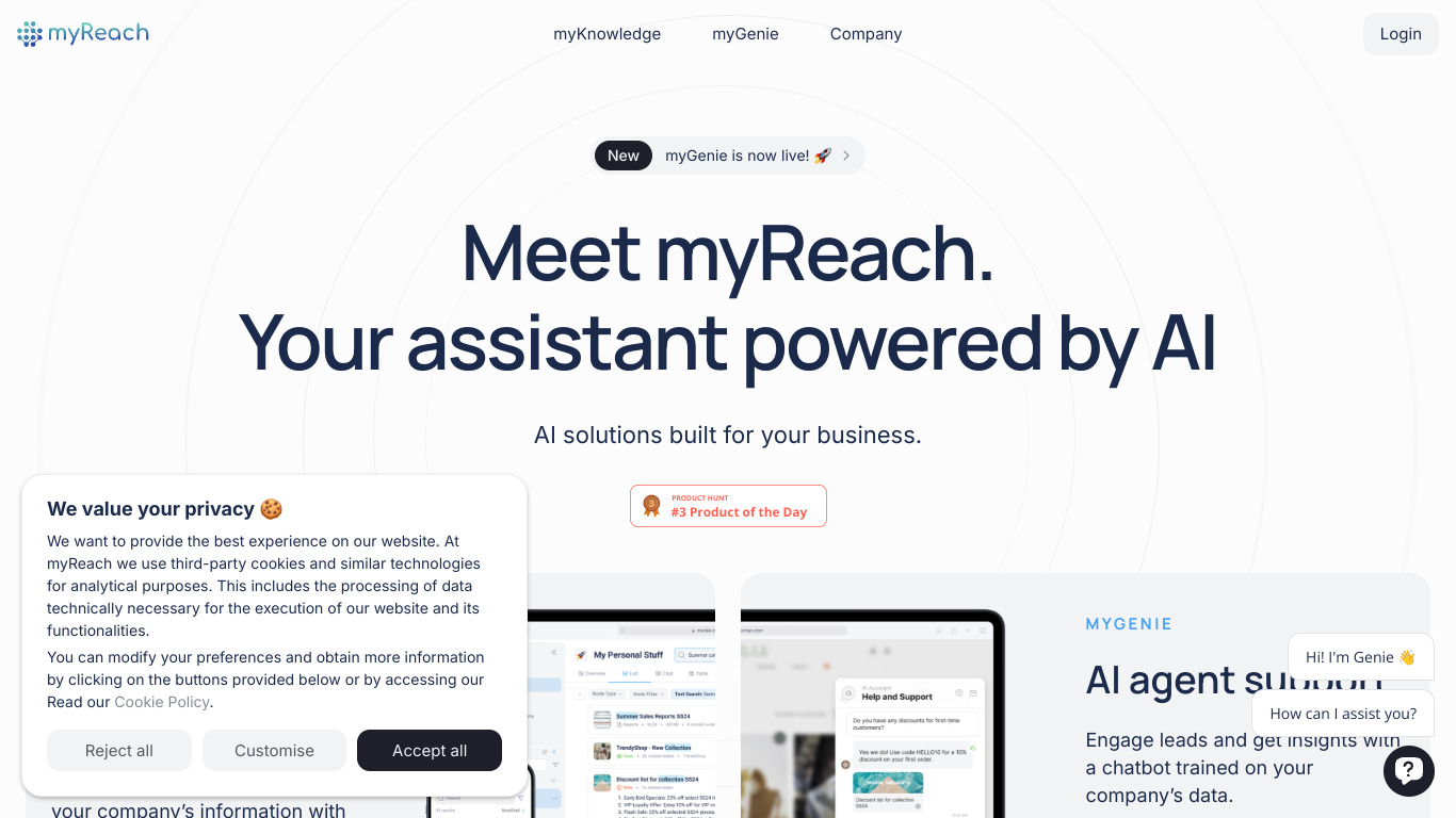 myReach screenshot