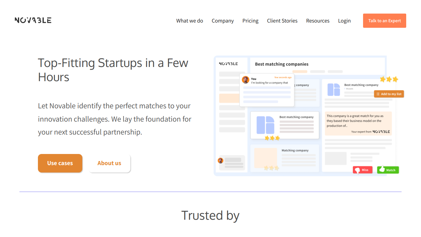 Novable screenshot