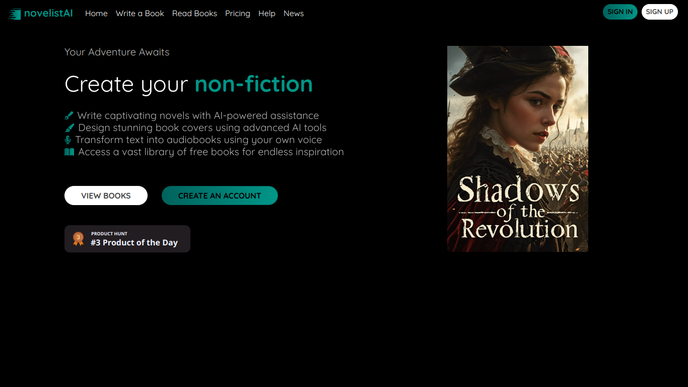 novelistAI screenshot
