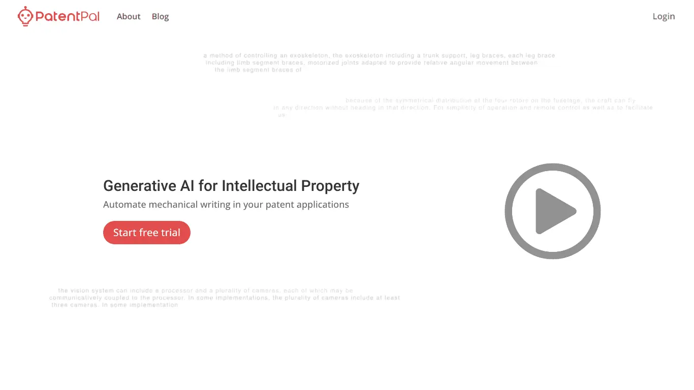 PatentPal screenshot