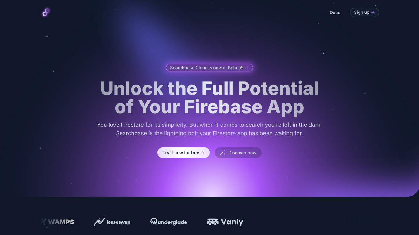Searchbase screenshot