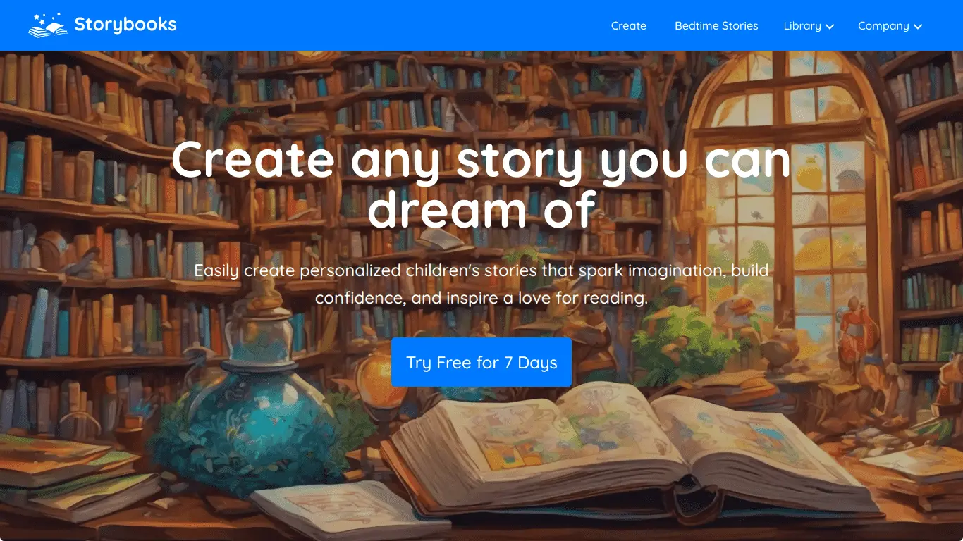 StoryBooks screenshot