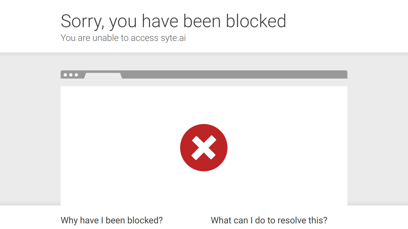 Syte screenshot