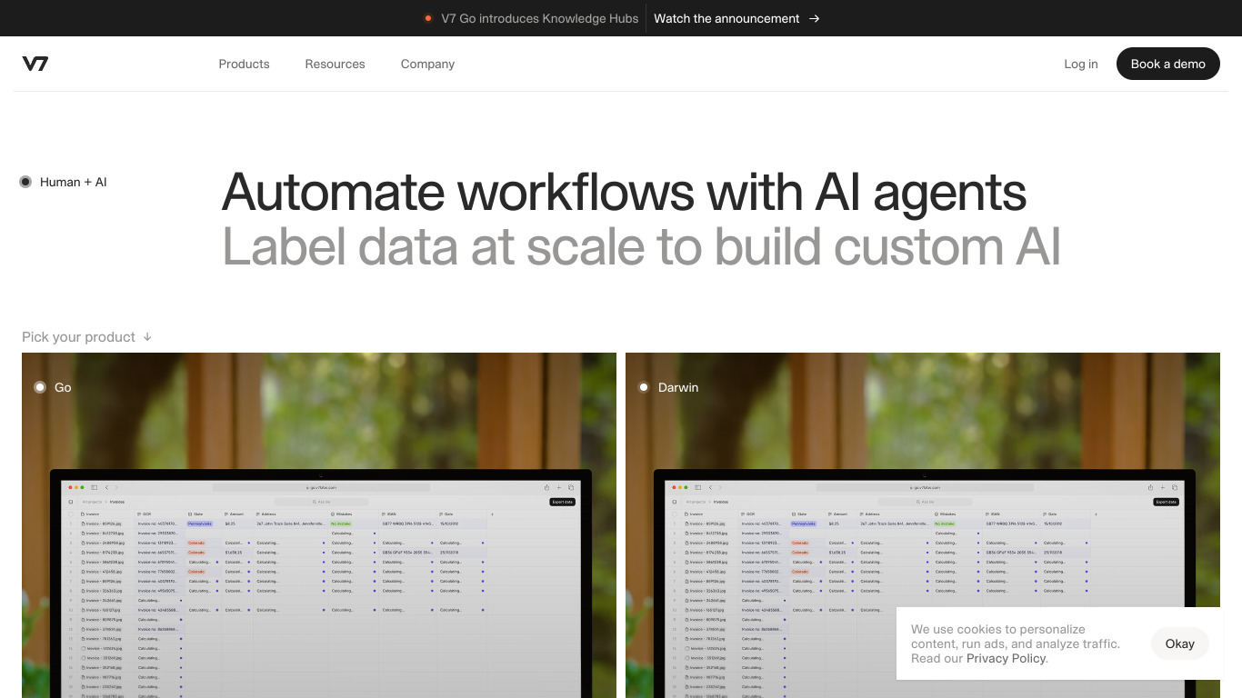 V7Labs screenshot