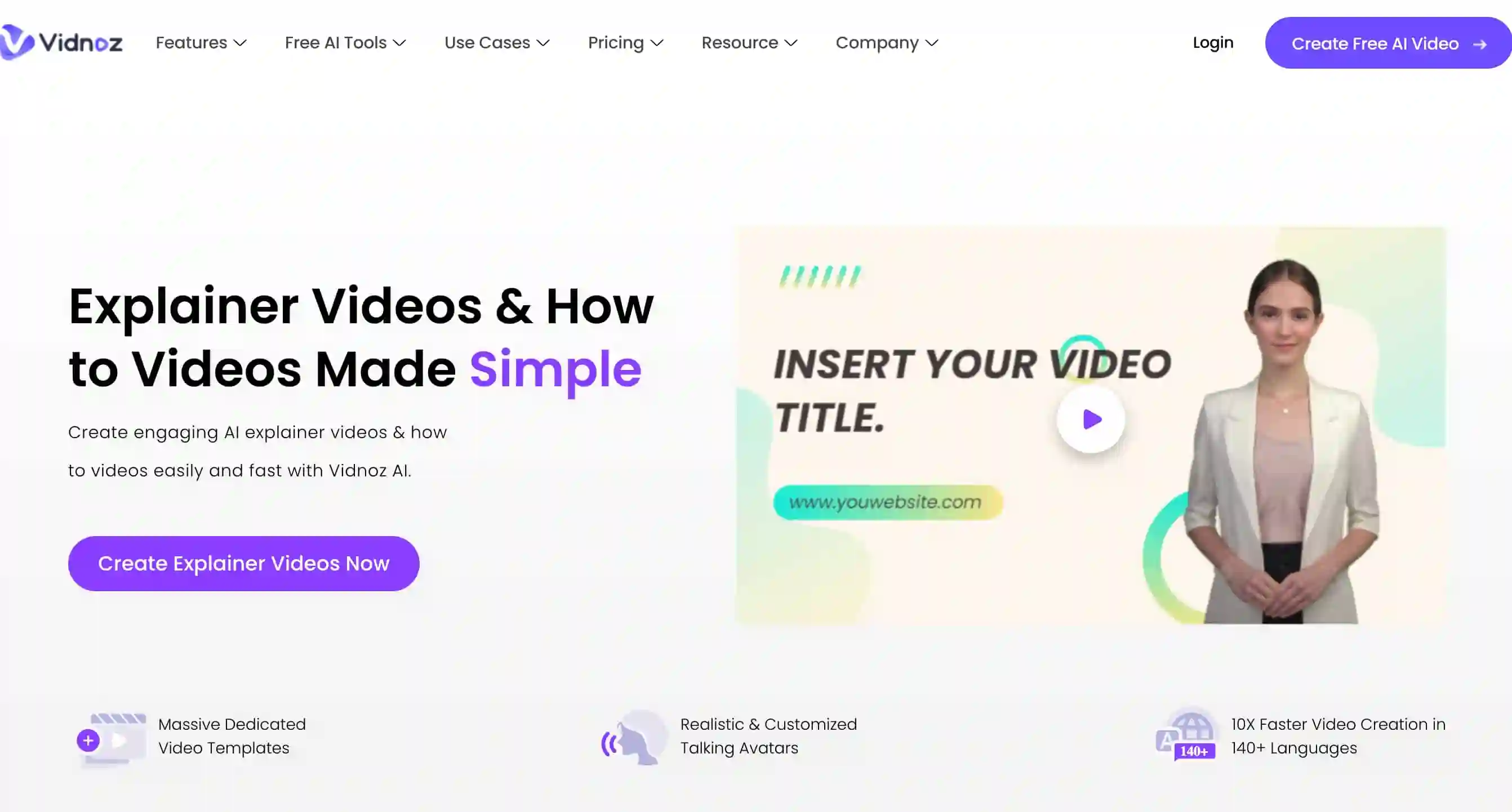 Vidnoz screenshot
