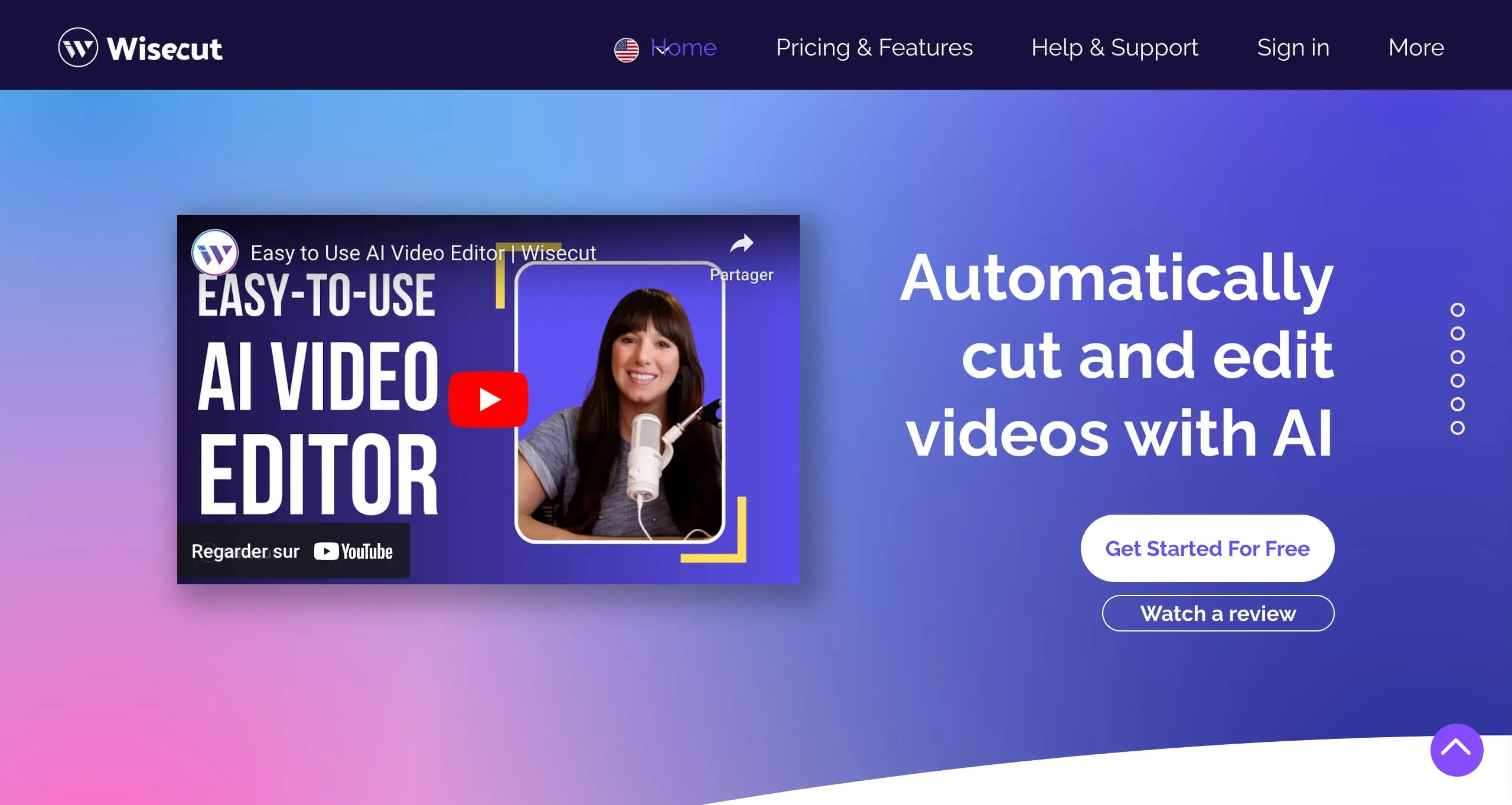 Wisecut screenshot